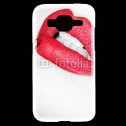 Coque Samsung Core Prime bouche sexy rouge à lèvre gloss crayon contour