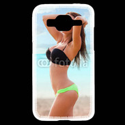 Coque Samsung Core Prime Belle femme à la plage 10