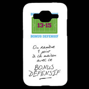 Coque Samsung Core Prime 1 point bonus offensif-défensif Blanc