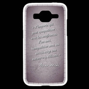 Coque Samsung Core Prime Sympathiser Violet Citation Oscar Wilde