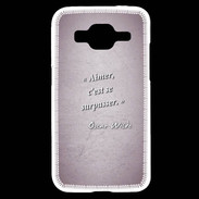 Coque Samsung Core Prime Aimer Rose Citation Oscar Wilde