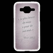 Coque Samsung Core Prime Brave Rose Citation Oscar Wilde