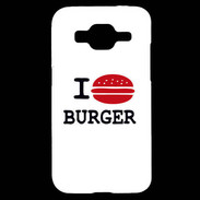 Coque Samsung Core Prime I love Burger