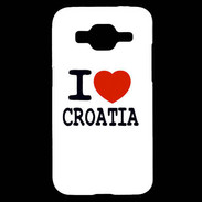 Coque Samsung Core Prime I love Croatia
