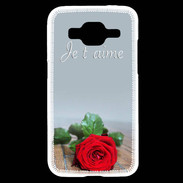 Coque Samsung Core Prime Belle rose PR