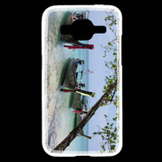 Coque Samsung Core Prime DP Barge en bord de plage 2