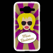 Coque Samsung Core Prime Miss business Blonde