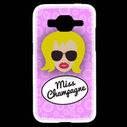 Coque Samsung Core Prime Miss Champagne Blonde