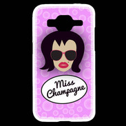 Coque Samsung Core Prime Miss Champagne Brune