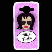 Coque Samsung Core Prime Miss Fiesta Brune