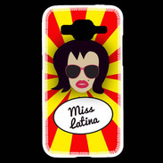 Coque Samsung Core Prime Miss Latina Brune