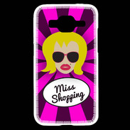 Coque Samsung Core Prime Miss Shopping Blonde