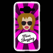 Coque Samsung Core Prime Miss Shopping Rousse