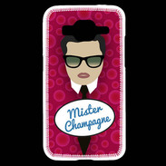 Coque Samsung Core Prime Mister Champagne Brun