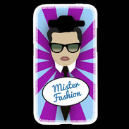 Coque Samsung Core Prime Mister Fashion Brun