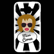 Coque Samsung Core Prime Miss Corse Rousse