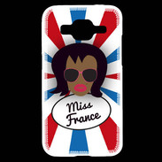 Coque Samsung Core Prime Miss France Black