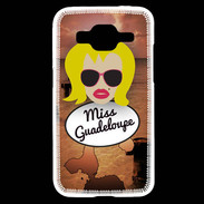 Coque Samsung Core Prime Miss Guadeloupe Blonde