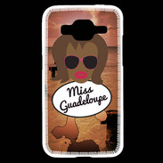 Coque Samsung Core Prime Miss Guadeloupe Black