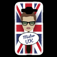 Coque Samsung Core Prime Mister UK Chatain
