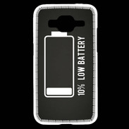 Coque Samsung Core Prime Low Battery noir ZG