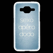 Coque Samsung Core Prime Sexo Apéro Dodo Bleu ZG