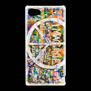Coque Sony Xperia Z5 Compact Symbole de la paix Imagine