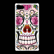 Coque Sony Xperia Z5 Compact Tête de mort design et coloré
