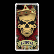 Coque Sony Xperia Z5 Compact Roi tête de mort