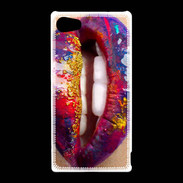 Coque Sony Xperia Z5 Compact Lèvres multicouleurs