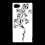 Coque Sony Xperia Z5 Compact Pompiers en noir et blanc