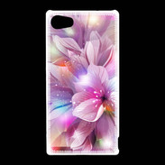 Coque Sony Xperia Z5 Compact Design Orchidée violette