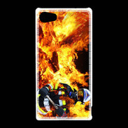 Coque Sony Xperia Z5 Compact Pompier soldat du feu