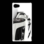 Coque Sony Xperia Z5 Compact Belle voiture sportive blanche