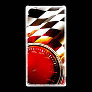 Coque Sony Xperia Z5 Compact Drapeau à damier de course