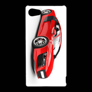 Coque Sony Xperia Z5 Compact Voiture de sport rouge 2