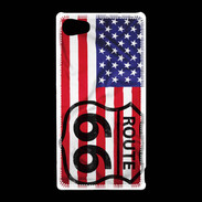 Coque Sony Xperia Z5 Compact Route 66 USA