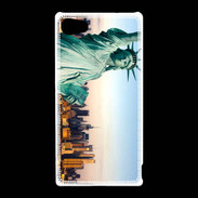Coque Sony Xperia Z5 Compact Statue de la liberté et ville de New York 15