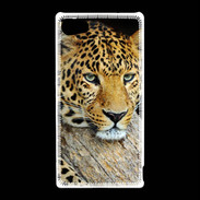Coque Sony Xperia Z5 Compact portrait d'un léopard 50