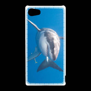 Coque Sony Xperia Z5 Compact Grand requin blanc