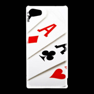Coque Sony Xperia Z5 Compact Poker 4 as