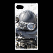 Coque Sony Xperia Z5 Compact Casque de moto vintage