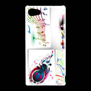 Coque Sony Xperia Z5 Compact Abstract musique