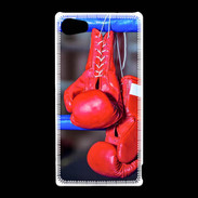 Coque Sony Xperia Z5 Compact Paire de gants de boxe rouge
