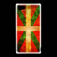 Coque Sony Xperia Z5 Compact Drapeau Basque Vintage