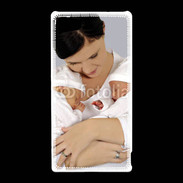 Coque Sony Xperia Z5 Compact Maman avec ses bébés