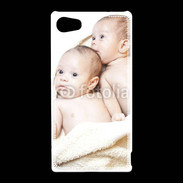 Coque Sony Xperia Z5 Compact Jumeaux bébés