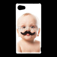 Coque Sony Xperia Z5 Compact Bébé avec moustache