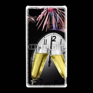 Coque Sony Xperia Z5 Compact Feu d'artifice jour de l'an