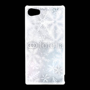 Coque Sony Xperia Z5 Compact Etoiles de neige